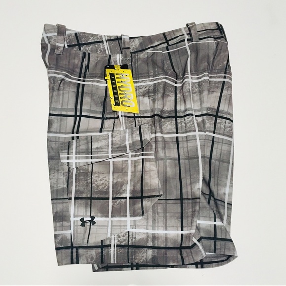 NWT Under Armour Fishing HeatGear Casual Athletic Water Short Mens Size 34 M NEW - Picture 7 of 13
